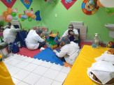 Imagem 8 da notícia Comemoração com as crianças do NEP na Policlínica