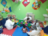 Imagem 3 da notícia Comemoração com as crianças do NEP na Policlínica